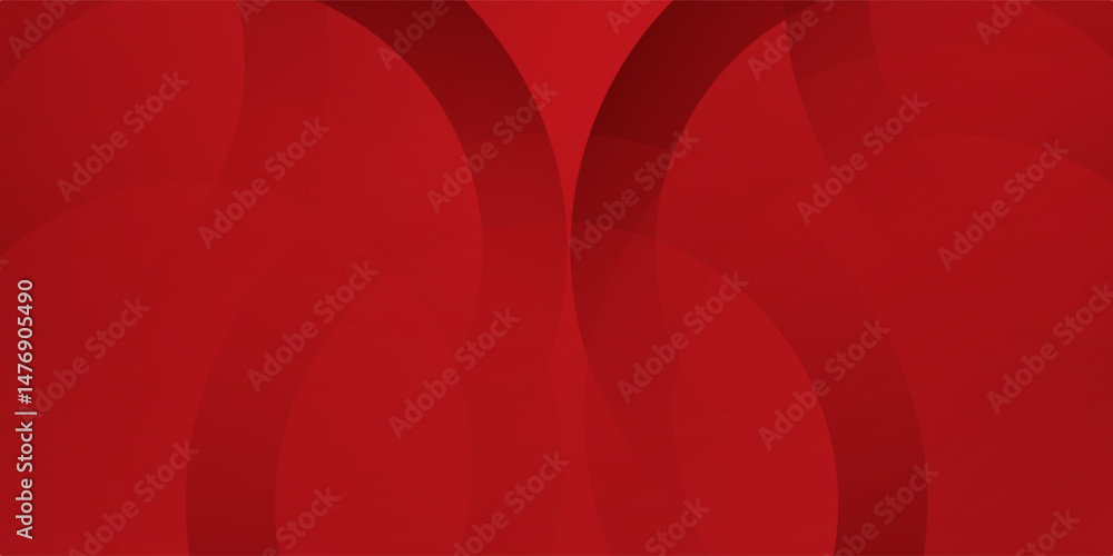 Obraz premium Red abstract background. Dynamic shapes composition. modern eps 10