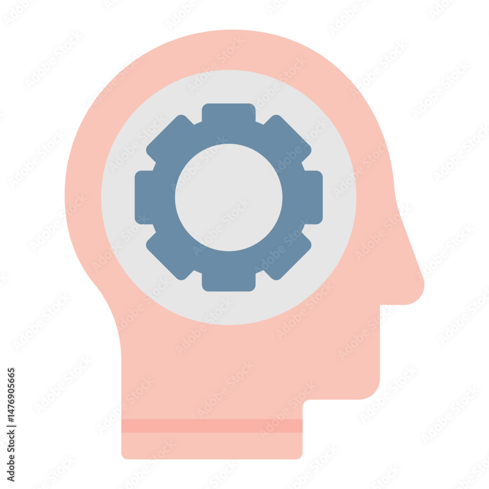 Executive Function icon vector image. Can be used for ADHD. Executive Function icon vector image. Can be used for ADHD.