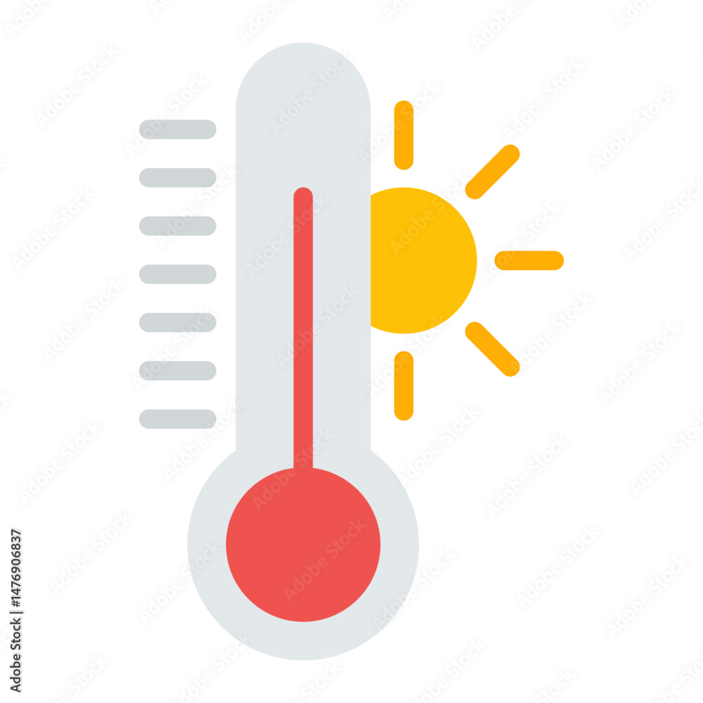 custom made wallpaper toronto digitalHeat icon vector image. Can be used for Skin Burns.
