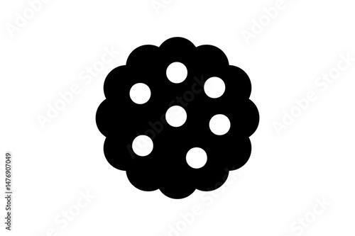 Blackberry fruit vector illustration fresh berry