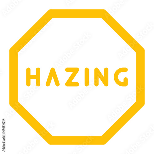 Hazing icon vector image. Can be used for Bullying in Society.