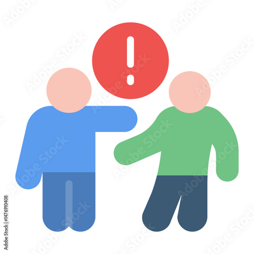Humiliation icon vector image. Can be used for Bullying in Society.