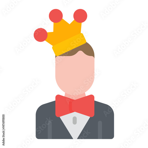 Primogeniture icon vector image. Can be used for Inheritance.