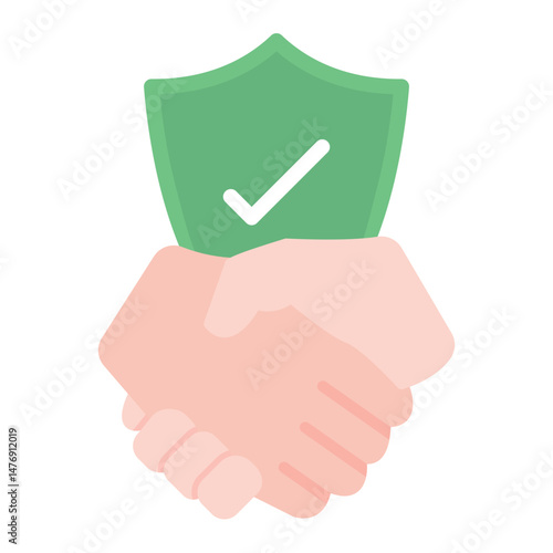 Trust icon vector image. Can be used for Inheritance.