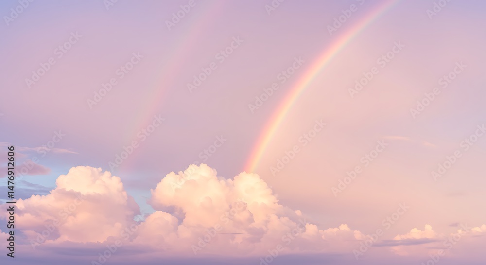 Pastel Skies, Double Rainbow Dream Pastel Skies, Double Rainbow Dream