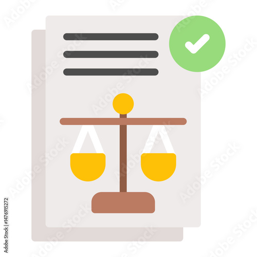 Regulation icon vector image. Can be used for Compilance and Regulation.