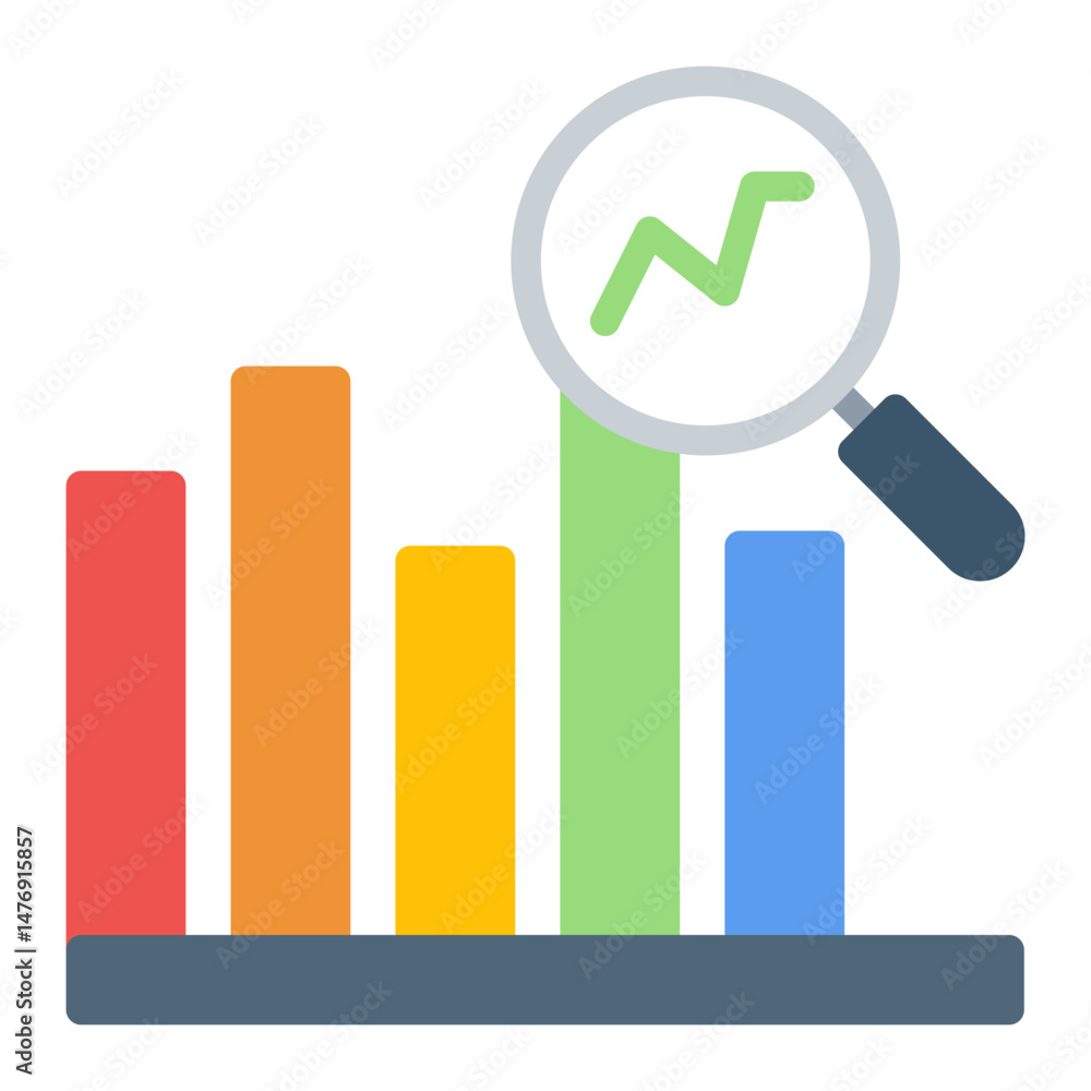 Insights icon vector image. Can be used for Market Research. Insights icon vector image. Can be used for Market Research.