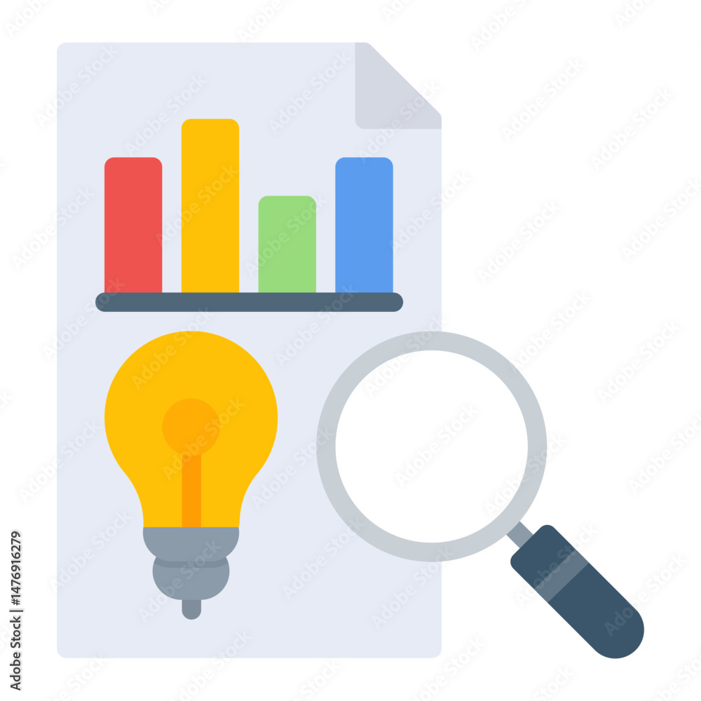 Research Tools icon vector image. Can be used for Market Research. Research Tools icon vector image. Can be used for Market Research.