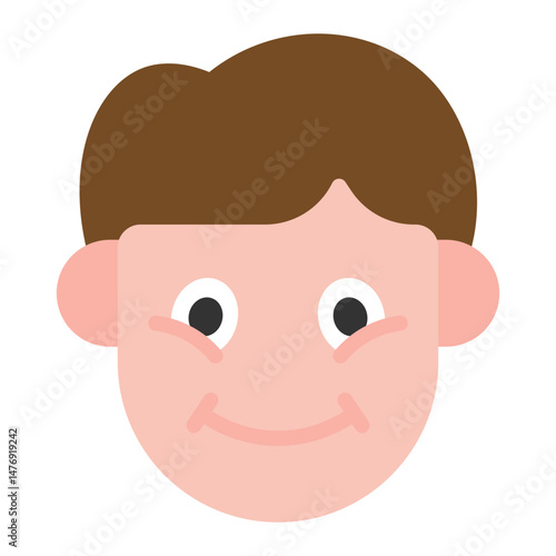 Grateful icon vector image. Can be used for Human Emotions.