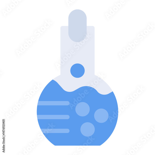 Flask icon vector image. Can be used for Data Science.