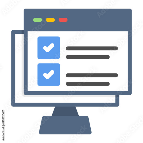 Feature Selection icon vector image. Can be used for Data Science.