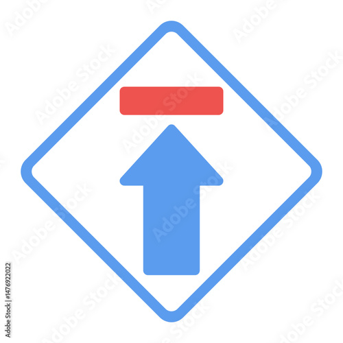 Dead End icon vector image. Can be used for Burnout.