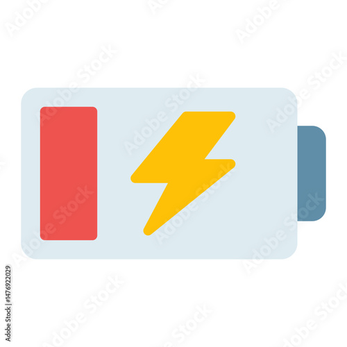 Drained Battery icon vector image. Can be used for Burnout.