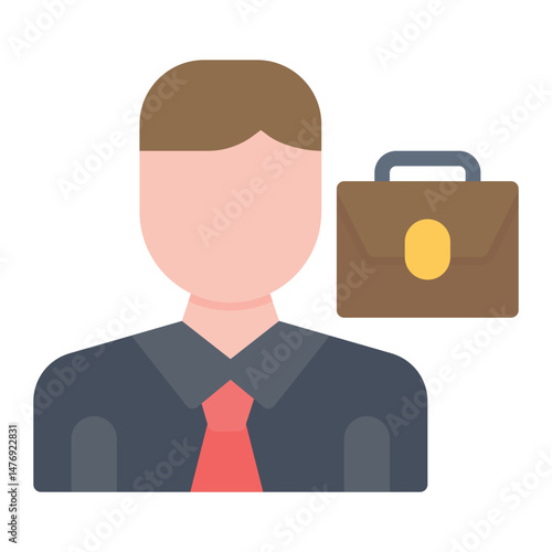 Entrepreneur icon vector image. Can be used for Urban Tribes.