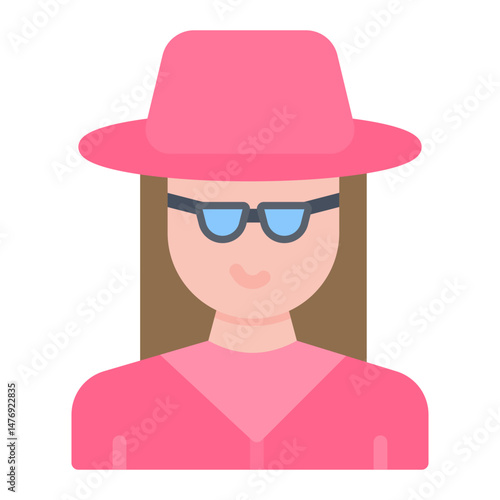 Fashionista icon vector image. Can be used for Urban Tribes.