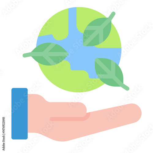 Environmentalist icon vector image. Can be used for Urban Tribes.
