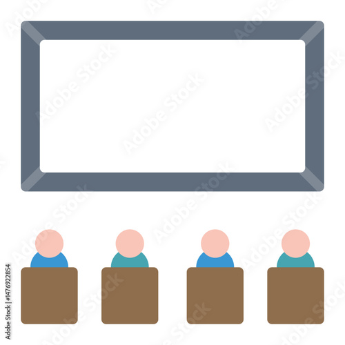 Film Buff icon vector image. Can be used for Urban Tribes.