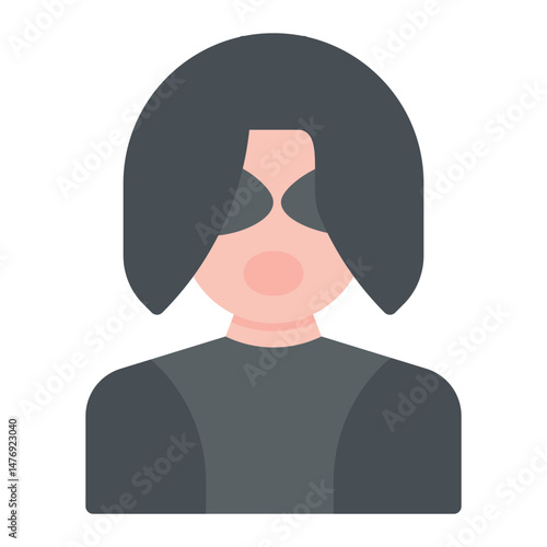 Metalhead icon vector image. Can be used for Urban Tribes.