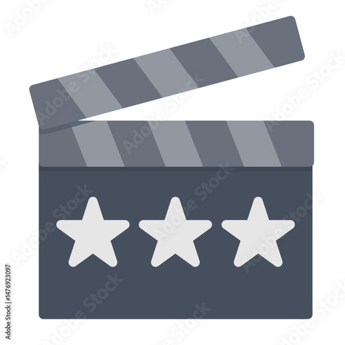 Movie Critic icon vector image. Can be used for Urban Tribes.