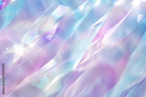 Wallpaper Mural Abstract Iridescent Background Texture with Diagonal Stripes of Light and Color in a Shiny Geometric Pattern for Modern Art and Design with Creative Illumination Torontodigital.ca