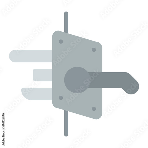 Residential locksmith icon vector image. Can be used for Locksmith.