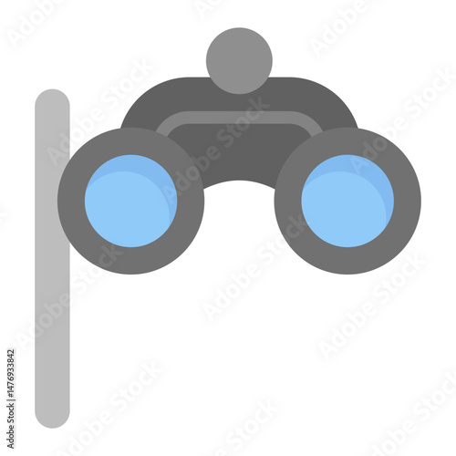 Binoculars icon vector image. Can be used for Cruiser.