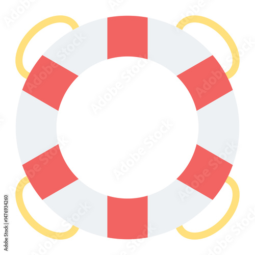Lifebuoy icon vector image. Can be used for Cruiser.