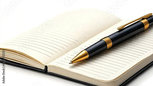 Wallpaper Mural Elegant Pen and Notebook: Ready to Write Torontodigital.ca