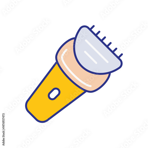 Electric Shaver Icon vector stock illustration