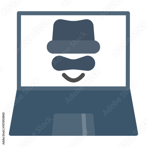 Hacker icon vector image. Can be used for Information Security.
