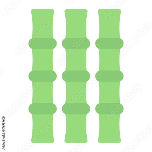 Bamboo icon vector image. Can be used for Mining And Crafting.