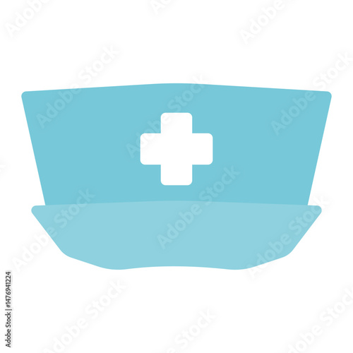 Surgical Cap icon vector image. Can be used for Psychiatric Hospitals.