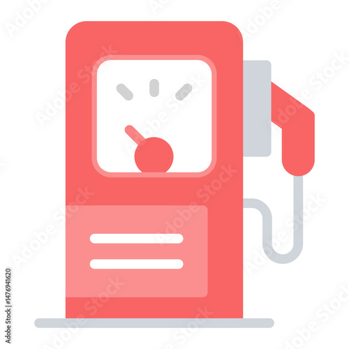 Gas Pump icon vector image. Can be used for Oil And Gas.