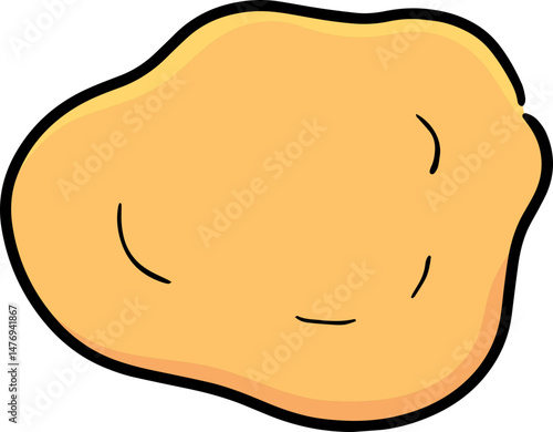 Illustration of clay for kid
