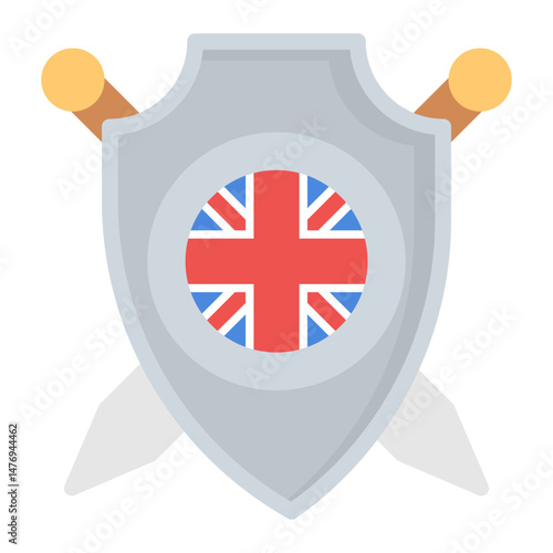 Kingdom Sentinel icon vector image. Can be used for Empire.