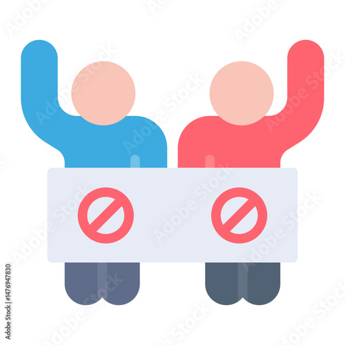 Chanting icon vector image. Can be used for Protest.