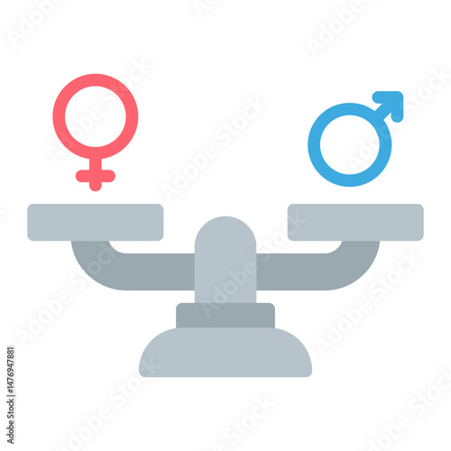 Equality icon vector image. Can be used for Protest.