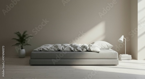 Minimalist bedroom with natural light (3)