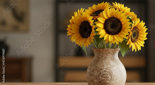 Sunflower Arrangement in Vase