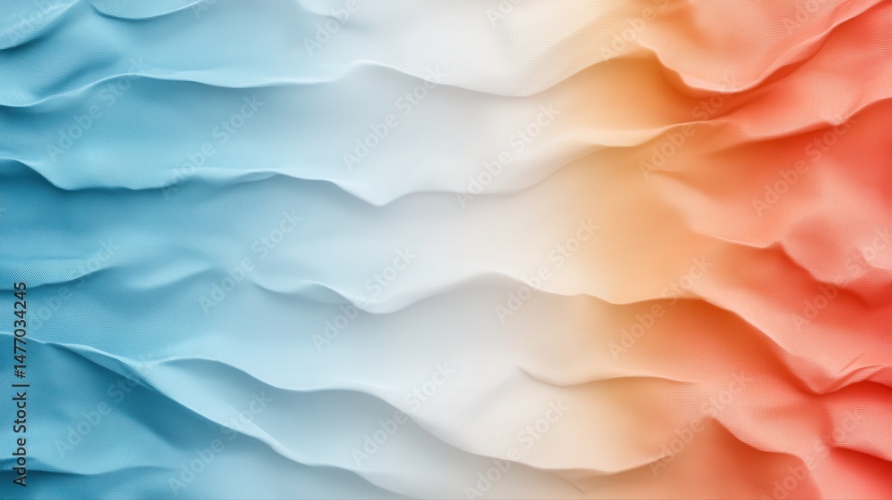 Abstract Wavy Gradient Background with Blue and Orange Color Transition background gradient color Abstract Wavy Gradient Background with Blue and Orange Color Transition background gradient color