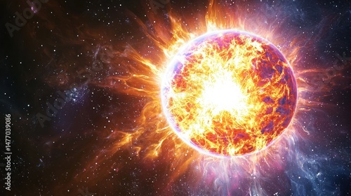 A neutron star, compact and dense