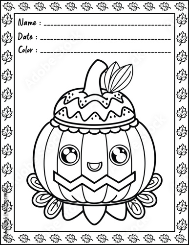 Cozy Halloween Christmas Coloring Pages For Kid and adult.  
High resolution (300 DPI), 
Ready to print on standard 8.5x11 inch paper With No Bleed, 
Black and White. 
Vector illustration AI, EPS, PNG