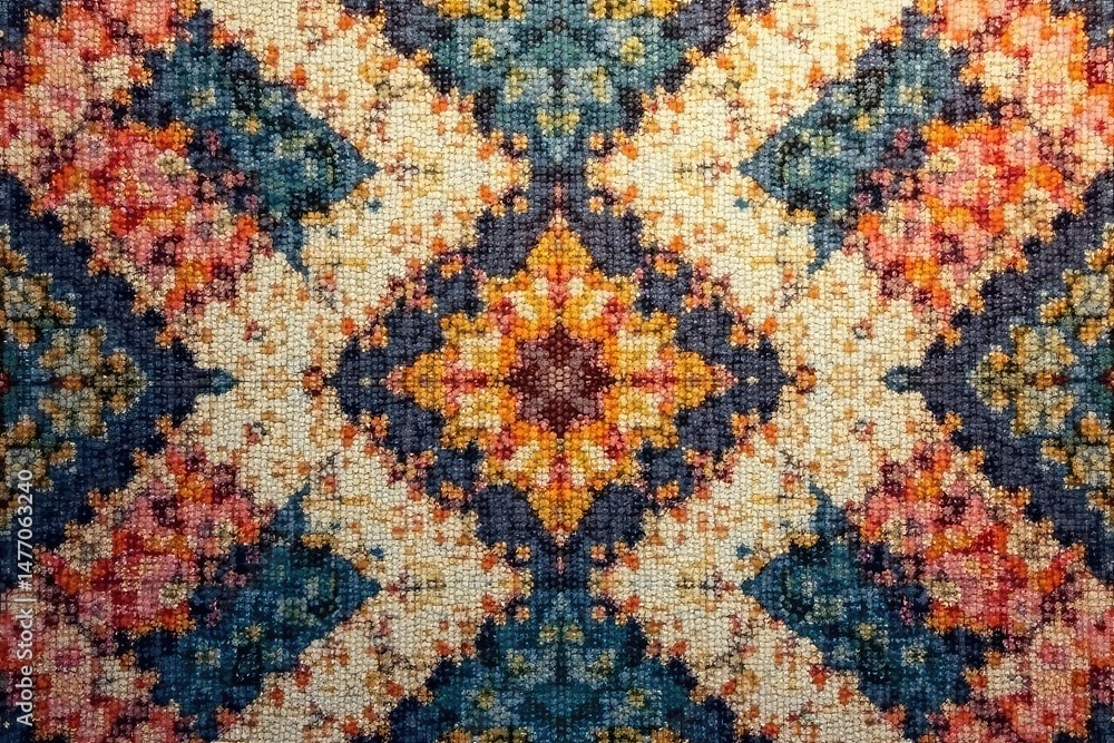 Geometric tapestry, muted tones, subtle texture, seamless repeat , background, stylish Geometric tapestry, muted tones, subtle texture, seamless repeat , background, stylish