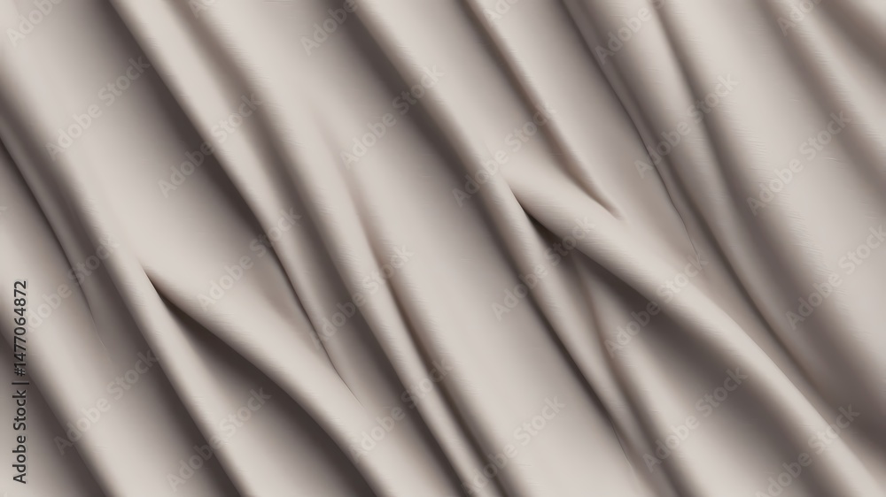 Fototapeta premium elegant, flowing fabric, depicting smooth folds and a sense of movement
