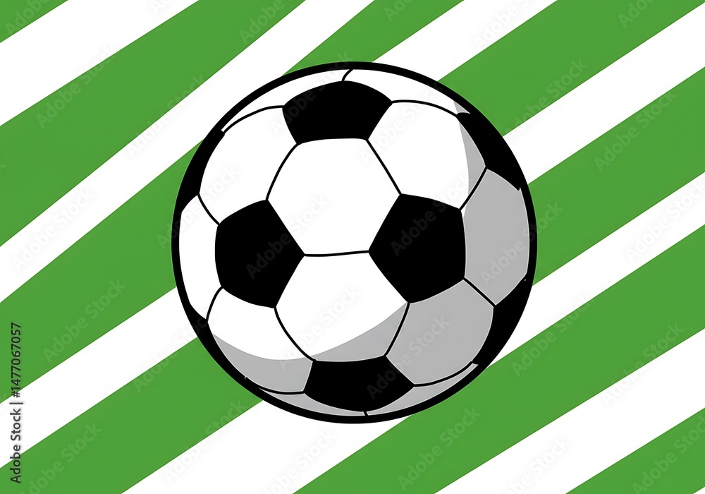 Obraz premium Striped Field Dreams