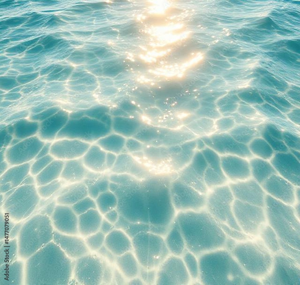 Fototapeta premium blue water background