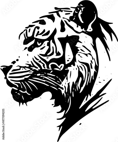 tigee head mascot