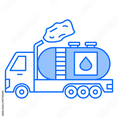 Tanker Truck Icon