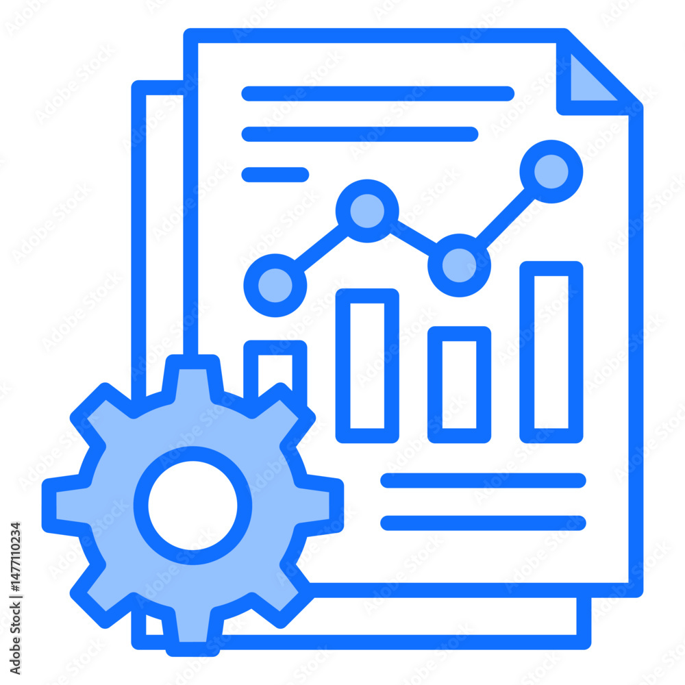 Obraz premium Stagnation Icon