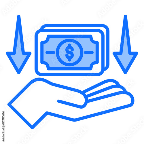 Trade Deficit Icon